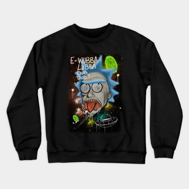 Einstein trip Crewneck Sweatshirt by Colorz 